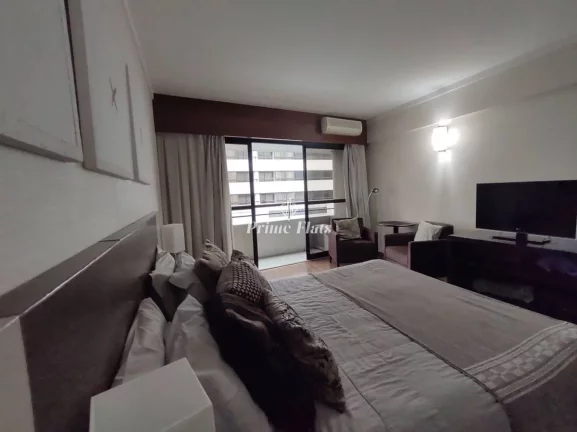 Imagem Flat disponível para venda no Mercure São Paulo Grand Plaza Paulista na Paraíso, com 30m², 1 dormitório e 1 vaga