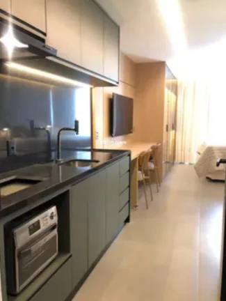 Imagem Studio para locação no Itaim Bibi, 1 quarto, 1 banheiro, 30m².