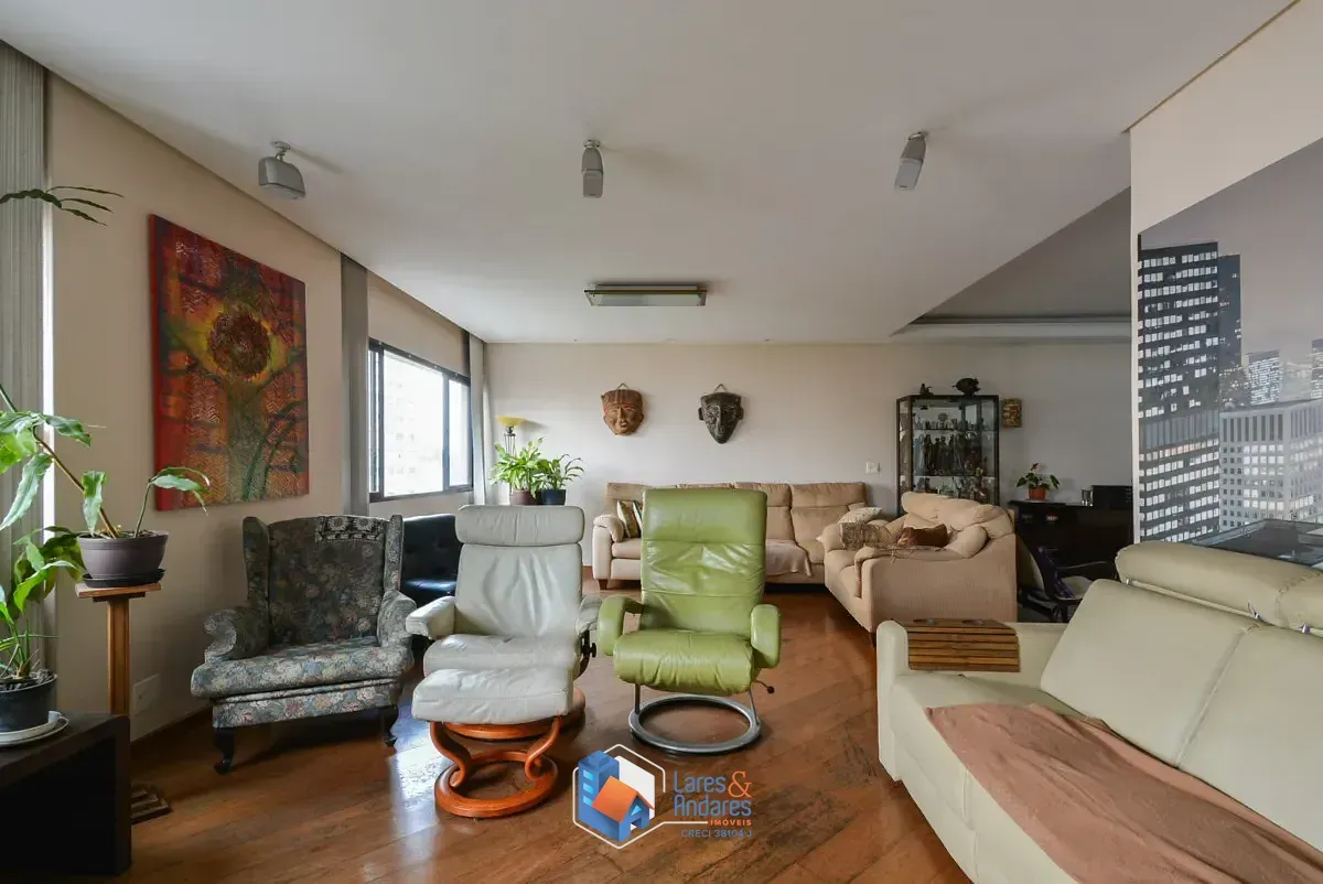 Imagem Apartamento para venda em Morro dos Ingleses com 3 quartos, sendo 2 suítes, 220m²