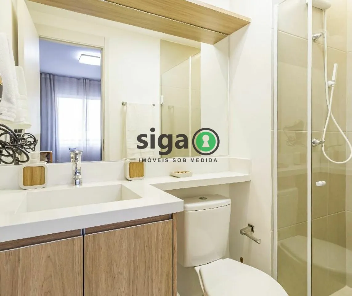 Imagem Apartamento 30m² mobiliado para locação, localizado na Vila Olímpia.