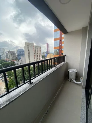 Imagem Apartamento à venda ou locação em Pinheiros, São Paulo-SP: 1 quarto, 1 sala, 1 banheiro, 25m²