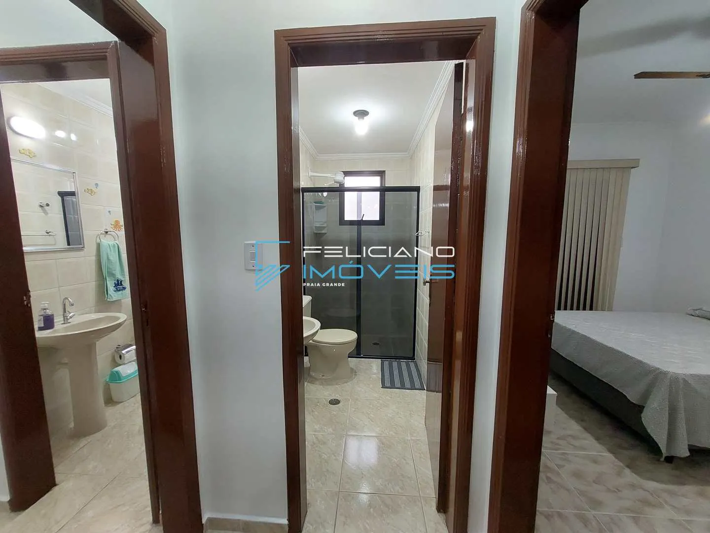 Imagem Apartamento com 2 quartos, Ocian, Praia Grande - R$ 390 mil, Cod: 6077