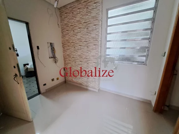 Imagem Sala à venda com 49m², 2 salas, banheiro e portaria por R$205.000,00 no centro, Santos