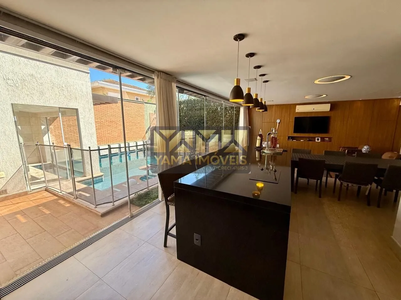Imagem Condomínio Quinta do Golfe - Casa de Alto Padrão c/ Lazer Completo, 3 Suítes e Varanda Gourmet Climatizada no Quinta do Golfe