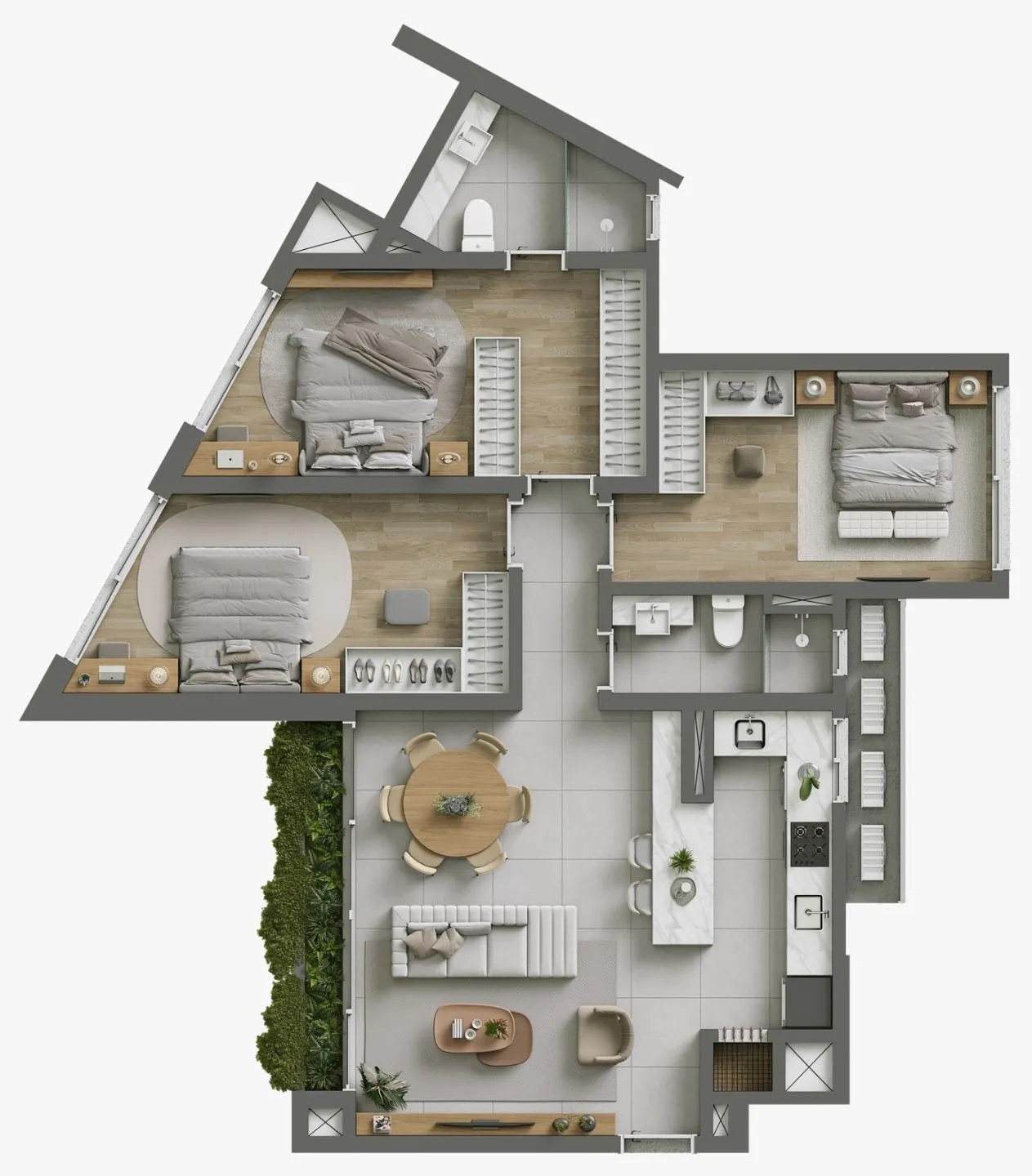 Imagem Apartamento à venda em Torres, Centro, com 3 quartos, 83m2