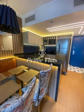 Imagem Flat disponível para locação no Ninety Hotel no Jardim Paulista, com 33m², 1 dormitório e 1 vaga