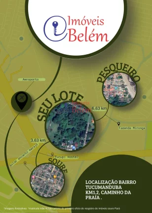 Imagem Imóveis Belém vende terreno em Soure