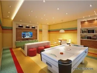 Imagem Apartamento à venda ou locação em Santo André-SP, bairro Campestre: 2 quartos, 1 suíte, 2 banheiros, 2 vagas - Condomínio Happiness Patriani Campestre