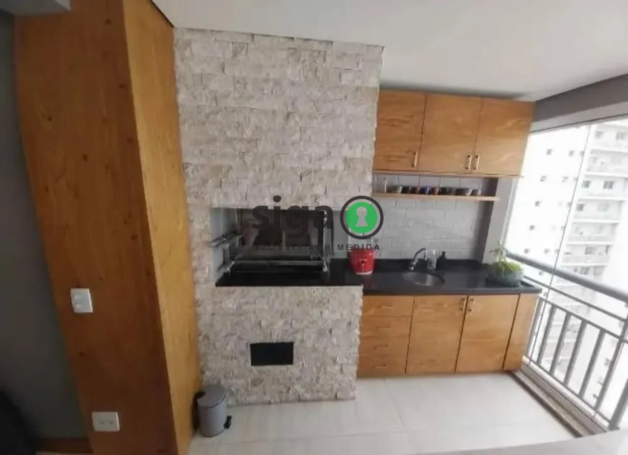 Imagem Apartamento à venda no Brooklin | 135m² | 3 suítes | Varanda gourmet envidraçada | Lazer completo |