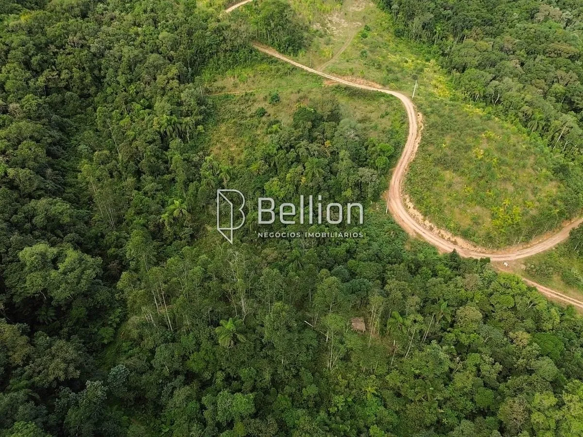 Imagem Área com mais de 20 mil m², terreno predominantemente plano, oferecendo diferentes possibilidades de uso em meio à natureza.