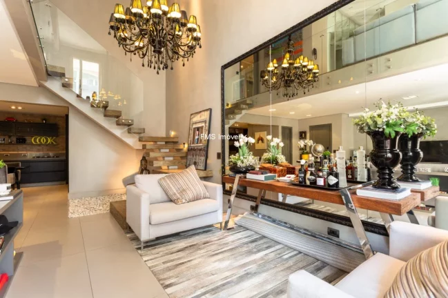 Imagem Apartamento Duplex á venda em Moema com 2 Suítes, 2 Vagas, 163m²