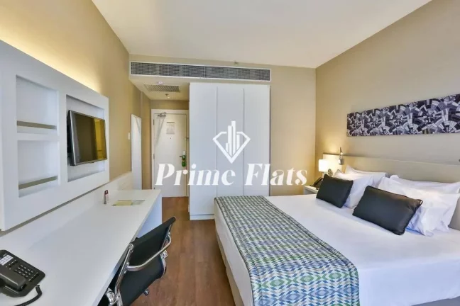 Imagem Flat disponível para venda no Quality Hotel São Caetano, com 25m², 1 dormitório e 1 vaga