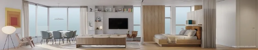 Imagem O edifício traz uma estética elegante e atemporal para a paisagem do bairro. Seus apartamentos tê...