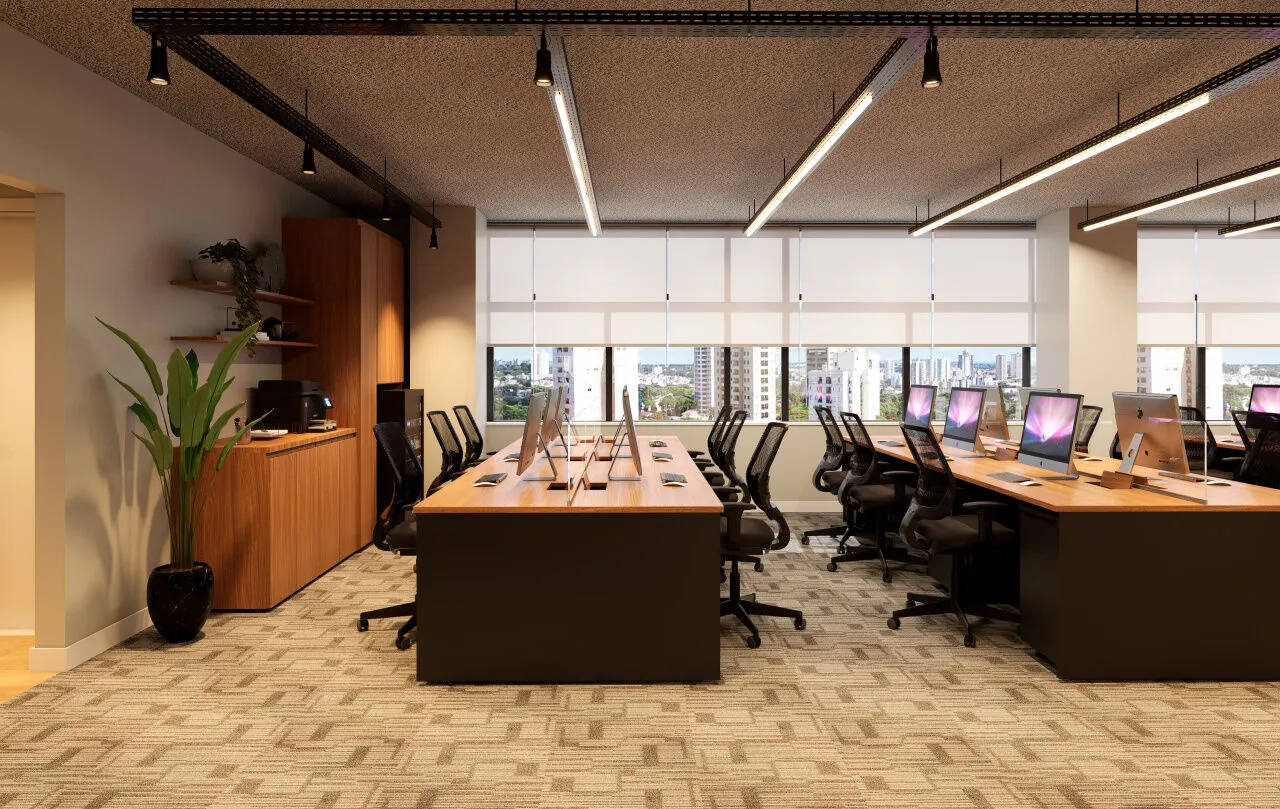 Imagem Sala Comercial para Locação - 110m² - Berrini / Brooklin - São Paulo/SP