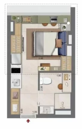 Imagem APARTAMENTO RESIDENCIAL em São Paulo - SP, Campo Belo