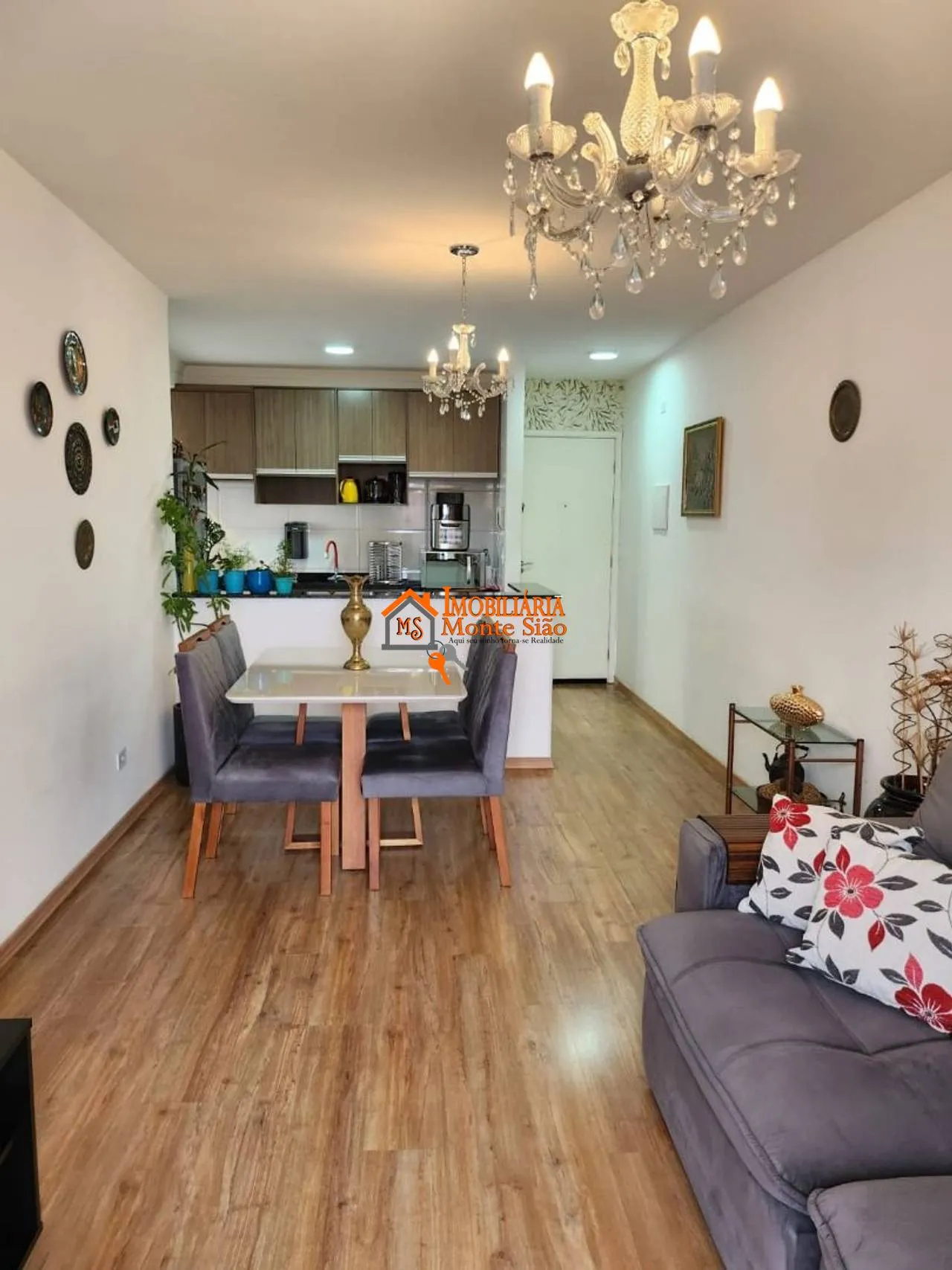 Imagem Apartamento com 2 dormitórios à venda, 59 m² por R$ 390.000,00 - Ponte Grande - Guarulhos/SP