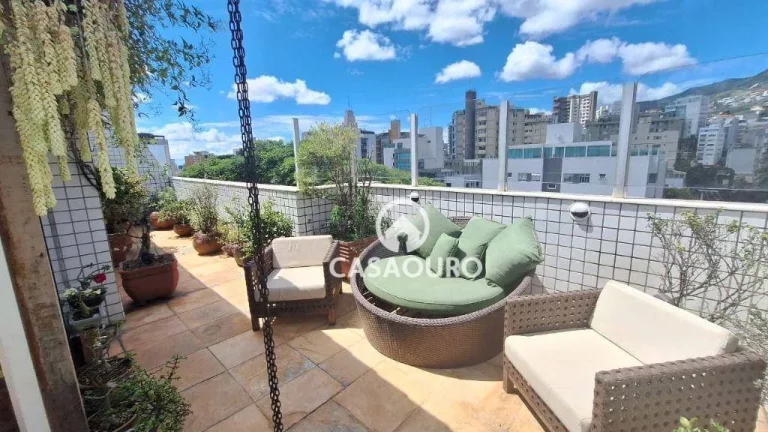 Imagem Cobertura com 3 quartos à venda, 200 m² por R$ 1.815.000 - Sion - Belo Horizonte/MG