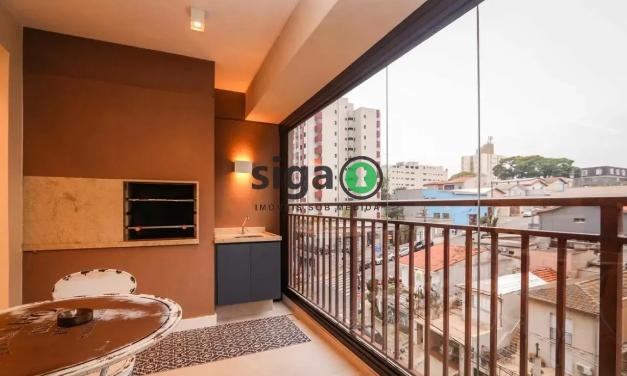 Imagem Apartamento com 2 suítes e varanda com churrasqueira, pronto para morar