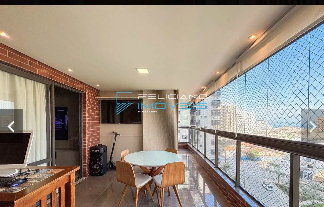 Imagem Apartamento com 3 quartos, Guilhermina, Praia Grande - R$ 1.5 mi, Cod: 7487