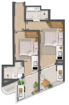Imagem APARTAMENTO RESIDENCIAL em Rio de Janeiro - RJ, Copacabana