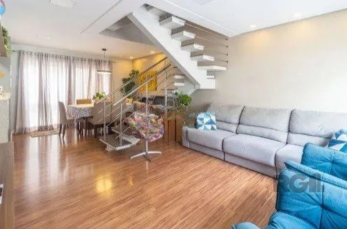 Imagem Casa impecável e mobiliada, com 3 niveis, possui 3 dormitórios sendo 1 suíte, 4 banheiros