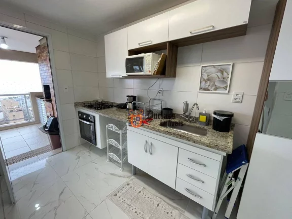 Imagem Apartamento com 2 dormitórios à venda, 72 m² por R$ 660.000,00 - Loteamento João Batista Julião - Guarujá/SP