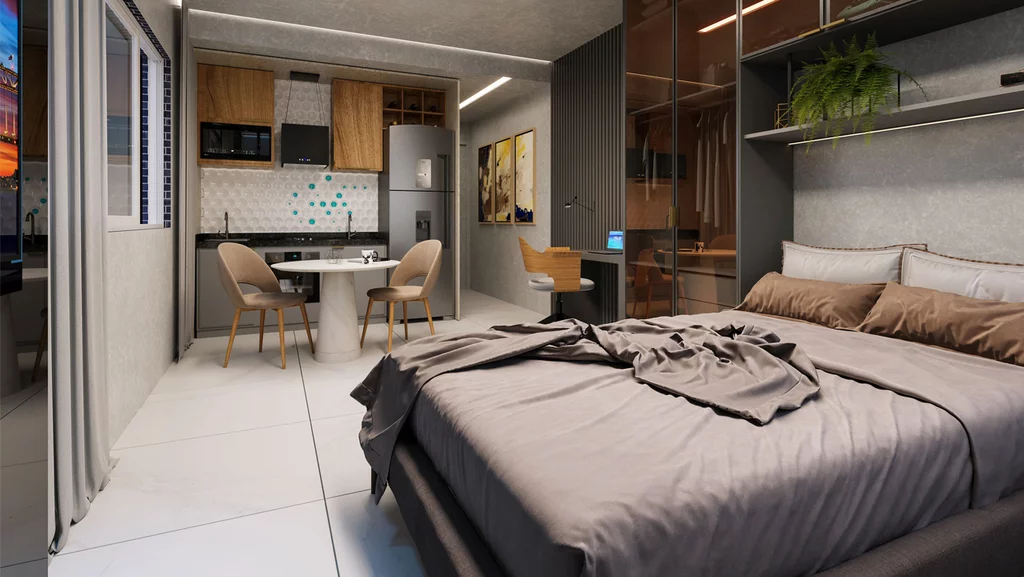 Imagem Studio à venda em Recife, Boa Viagem, com 1 quarto, 25,49m2