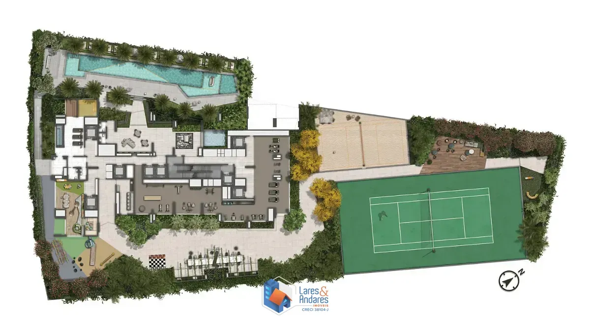 Imagem Apartamento para venda em Perdizes com 2 quartos, sendo 1 suíte, 77m²