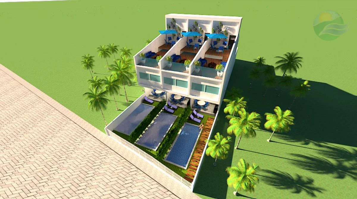 Oportunidade!! Casa 03 quartos Triplex, para venda, Condominio Privê Praia dos Carneiros, Tamandar?(C) - PE em Rua dos Carneiros