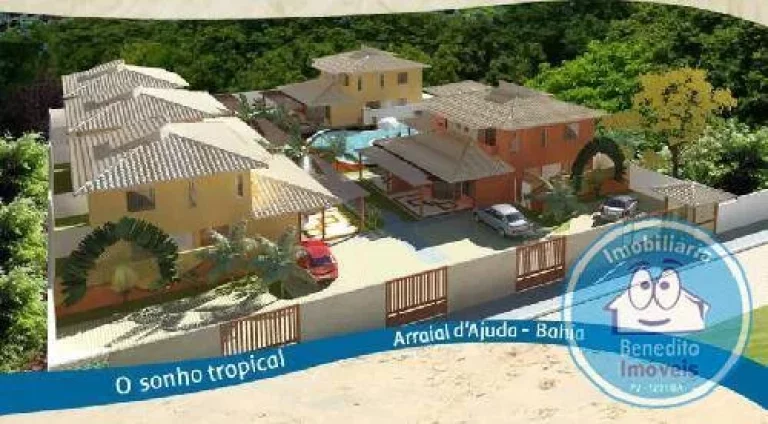 Imagem Casas Duplex no Estilo Arraial D"Ajuda - Conforto, Charme e Natureza