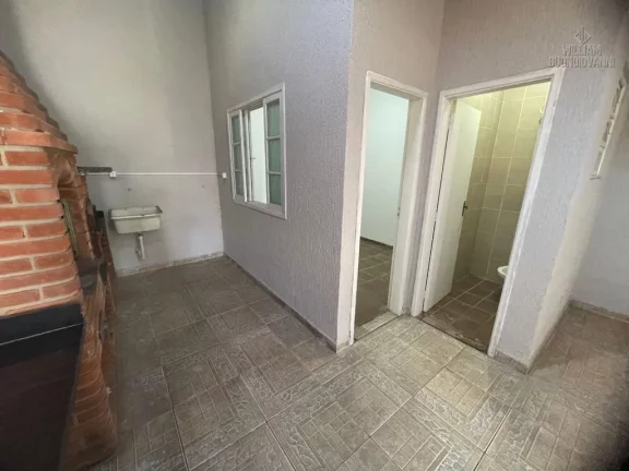 Imagem Residência na Praia Grande, com 3 quartos, sendo 1 suíte, e churrasqueira.