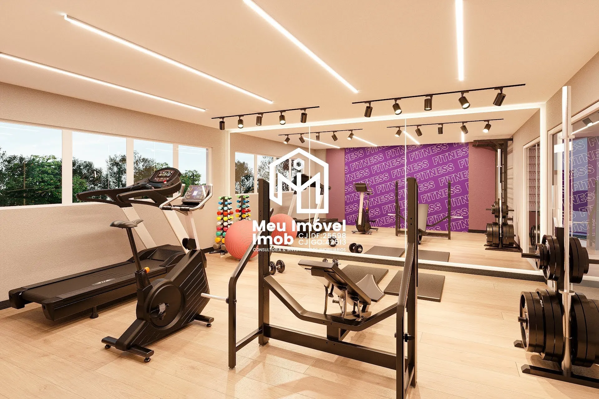 Imagem Apartamento 2 Quartos 1 Vaga 40m² Mini Mercado Bicicletário