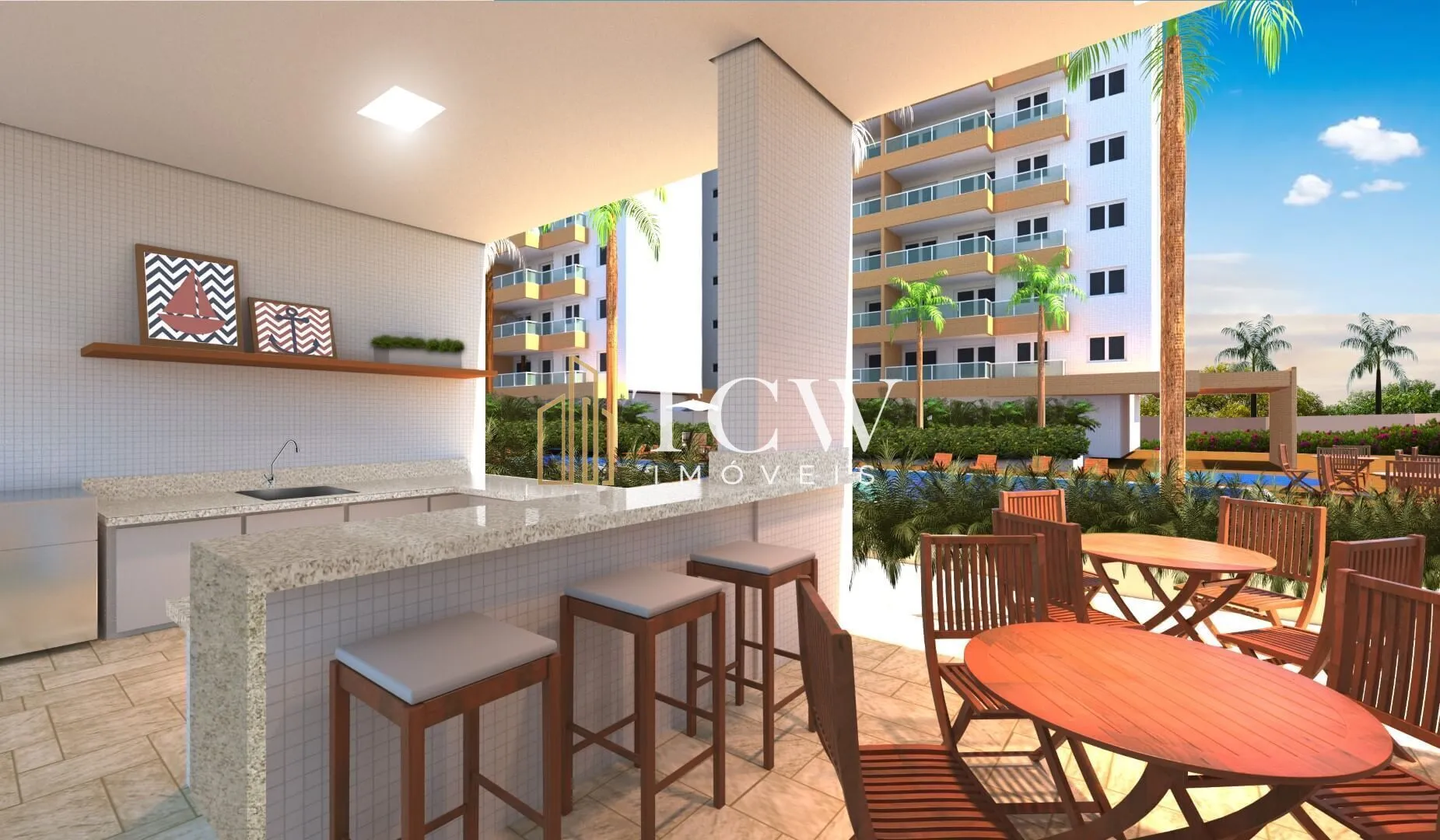 Imagem Apartamento à venda no bairro Vila Alzira - Guarujá/SP