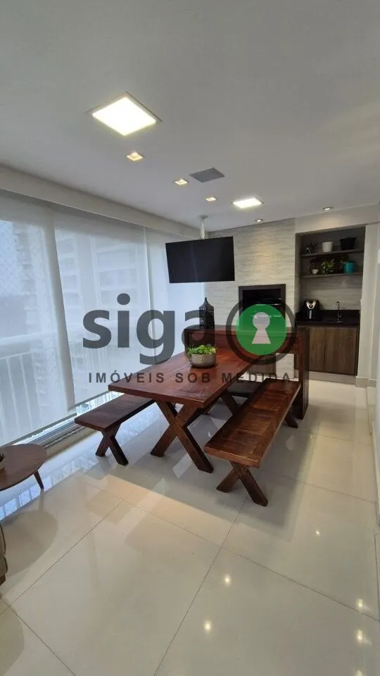 Imagem Apartamento à venda com 136m², 3 quartos sendo 1 Suíte e 2 Vagas fixas.