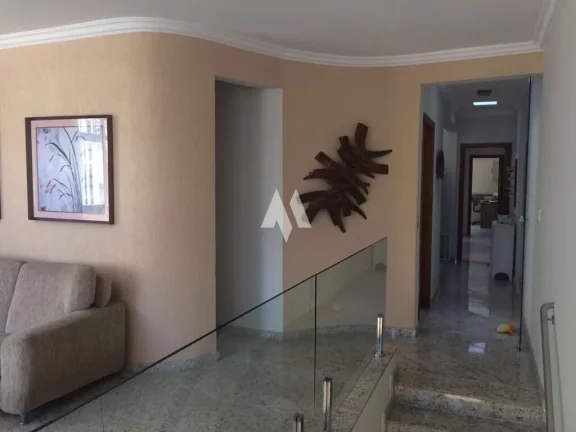 Imagem Casa sobreposta alta à venda com 4 suítes e área de lazer privativa no Embaré de Santos/SP