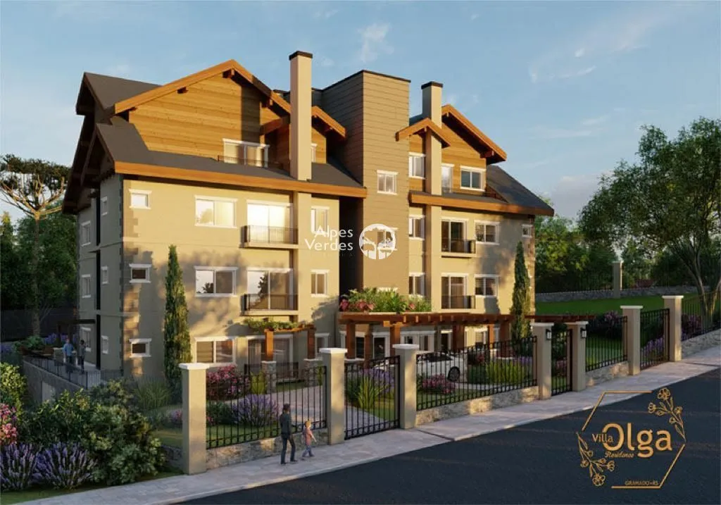 Foto do imóvel Apartamento com 2 dormitórios à venda por R$ 1.112.946 - Centro - Gramado/RS