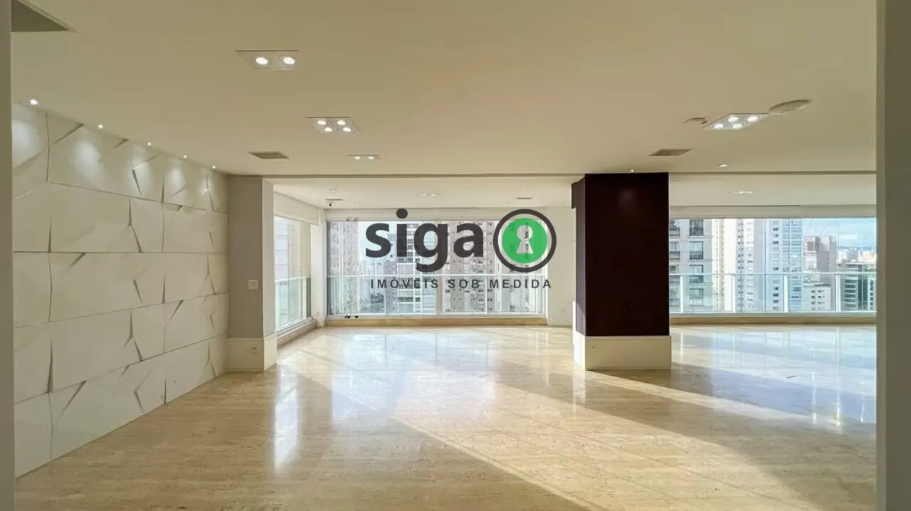 Imagem Apartamento de 288m² com 4 suítes - Campo Belo, São Paulo /SP