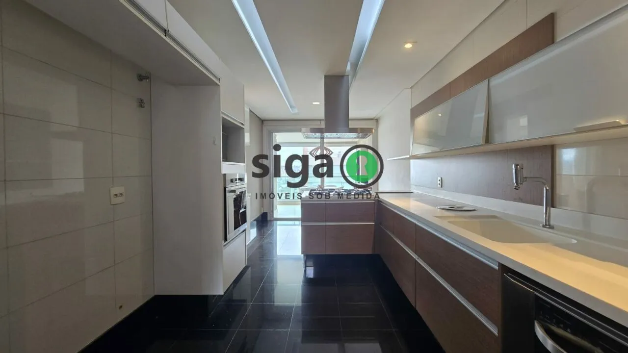 Imagem Brooklin - 198 m² - Andar Alto - 3 Suítes - Varanda Gourmet - Quadra de Tênis