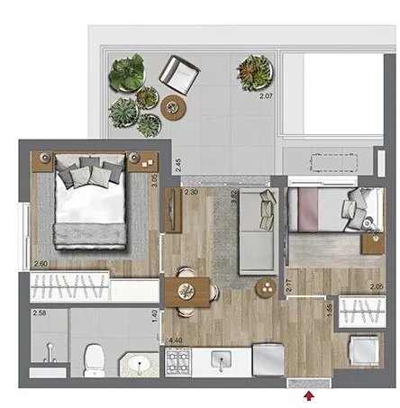 Imagem Apartamento em Campo Belo São Paulo SP