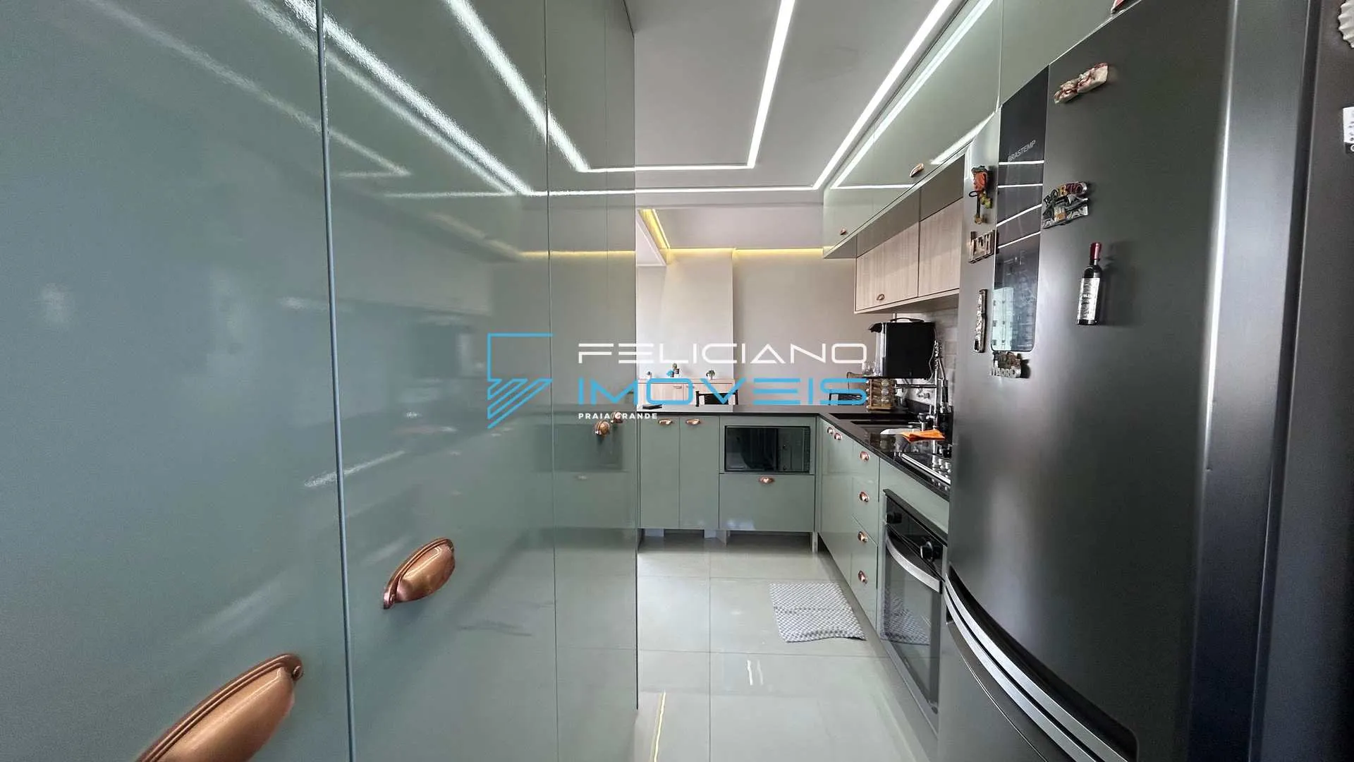 Imagem Apartamento com 2 quartos, Canto do Forte, Praia Grande - R$ 880 mil, Cod: 7078