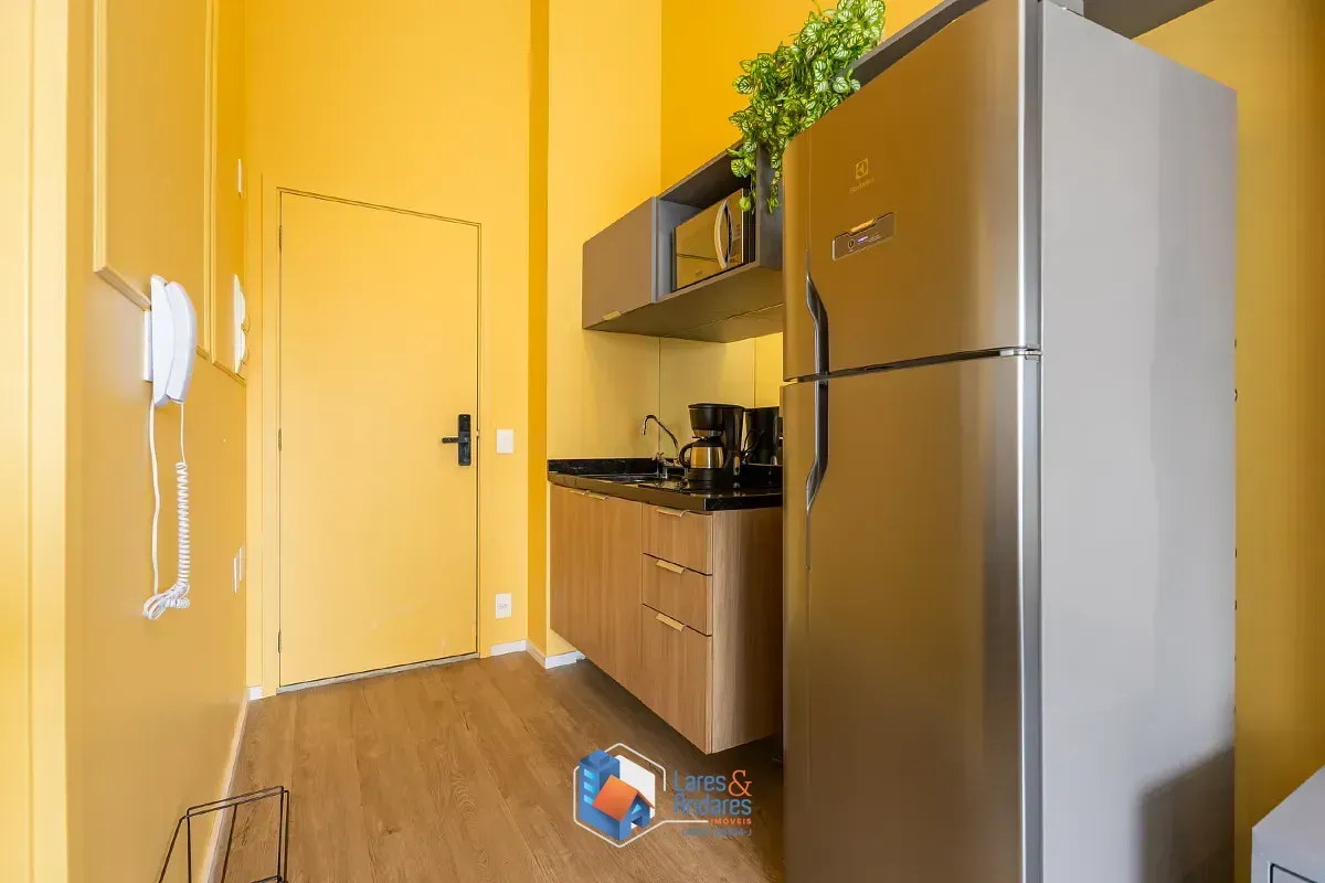 Imagem Studio para venda e locação em Moema com 1 quarto, 27m²