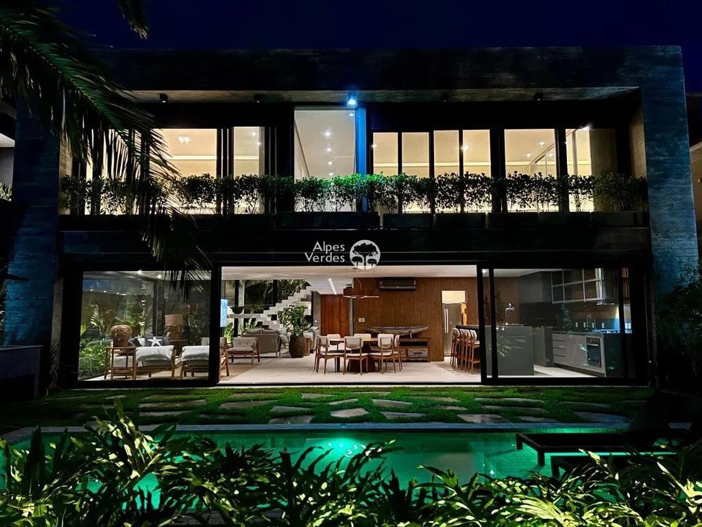 Imagem Casa Lagoa com 5 suites com 435m2 Condomínio Velas da Marina