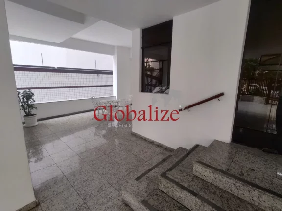 Imagem Sala living muito espaçosa e reformada em andar alto no bairro do José Menino em Santos (SP) por R$.285.000,00 !