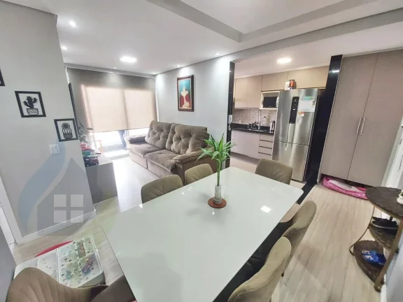 Imagem Apartamento de 2 dormitórios sendo 1 suíte, 2 banheiros, 2 vagas, com 65m² em Rudge Ramos/SBC