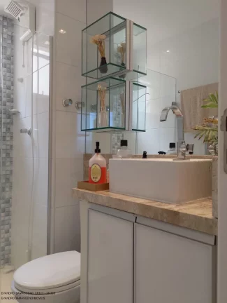 Imagem Apartamento à venda em Lauro de Freitas - Buraquinho: 3 quartos, 1 suíte, 2 salas, 1 banheiro, 1 vaga de garagem, 71m²