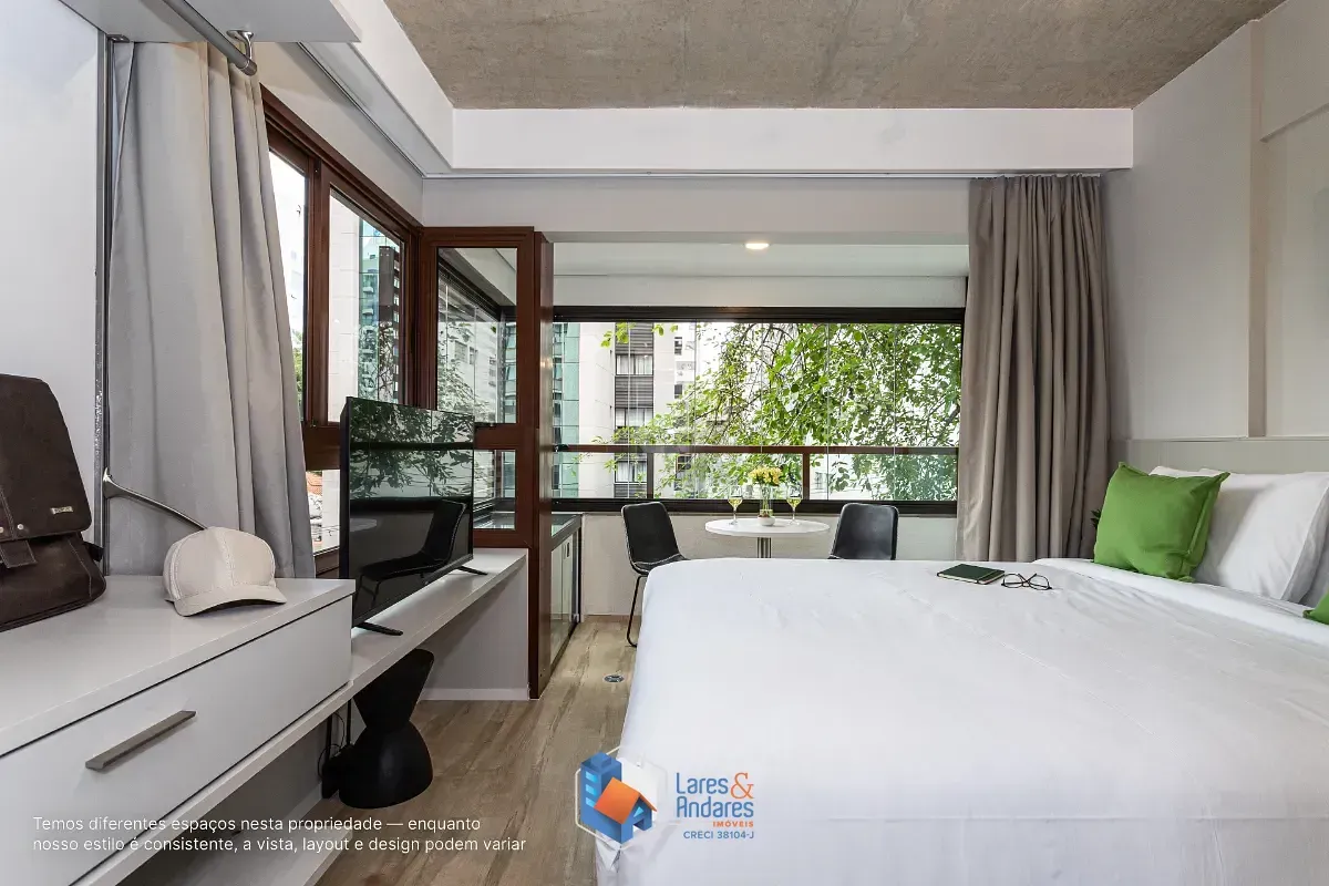Imagem Studio para venda em Jardim Paulista com 1 quarto, sendo 1 suíte, 24m²