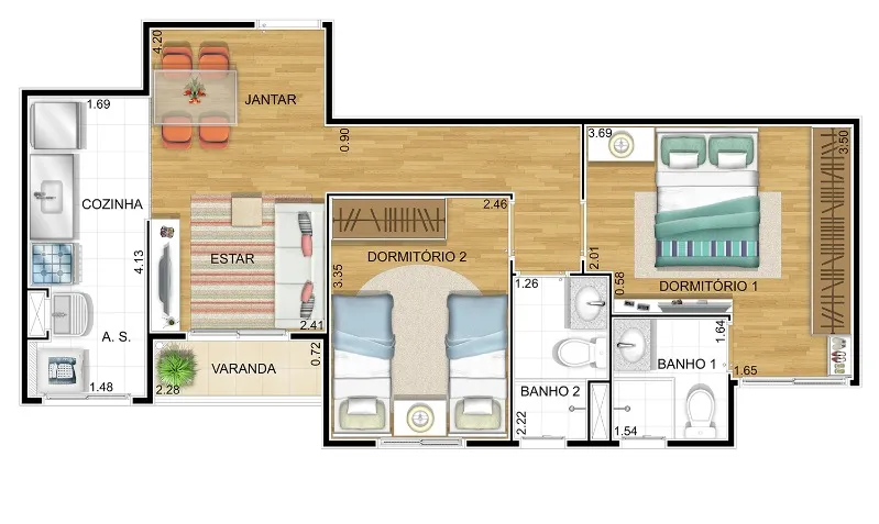 Imagem Condomínio Evolution Diadema, apartamento à venda com 3 dormitórios em Diadema SP