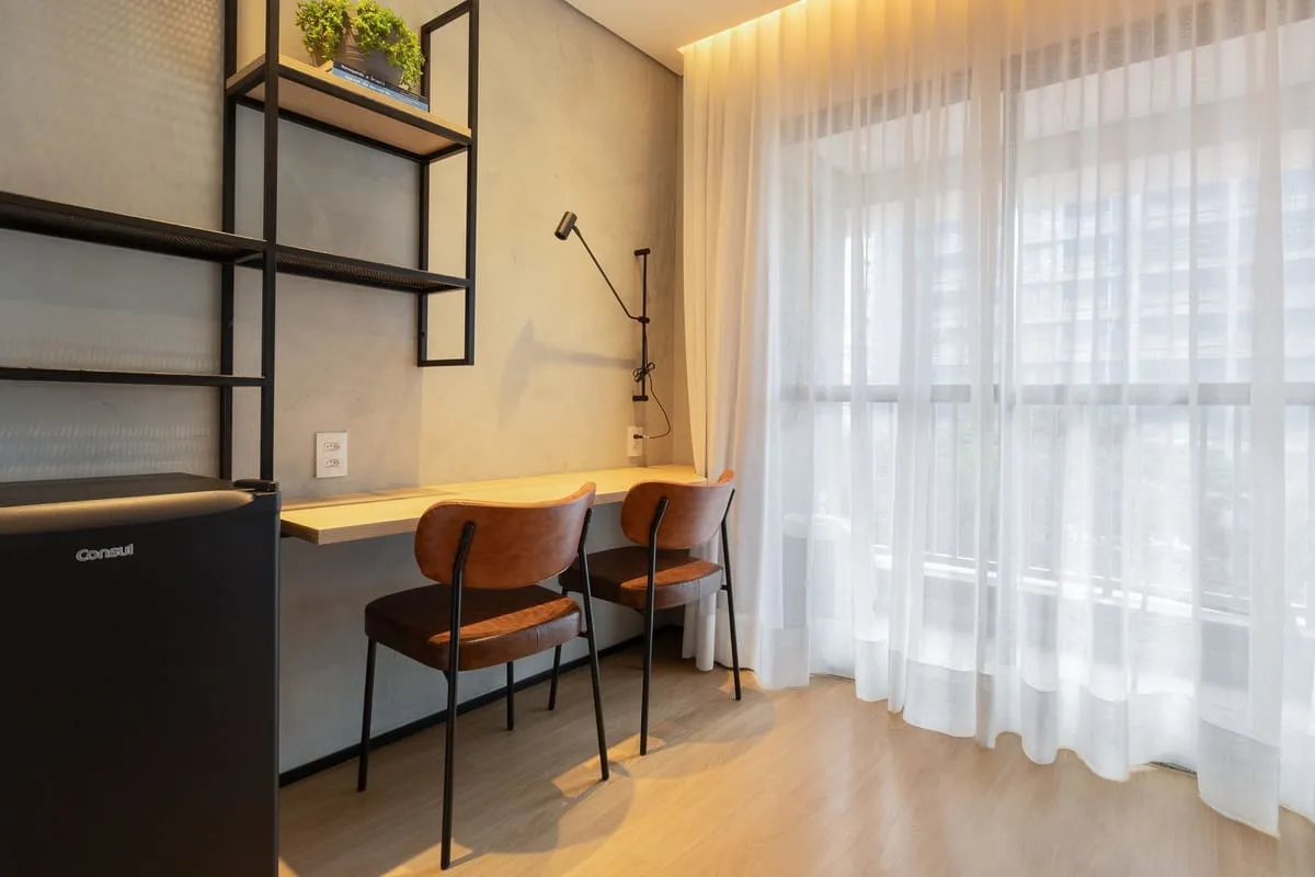Imagem Apartamento com 1 Quarto para alugar, 24m² - Pinheiros