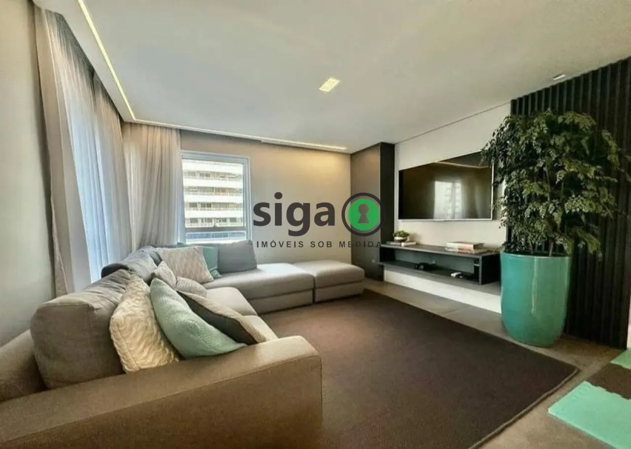 Imagem Apartamento à venda no Brooklin | 4 dormitórios (3 suítes) | Terraço envidraçado | Alto padrão