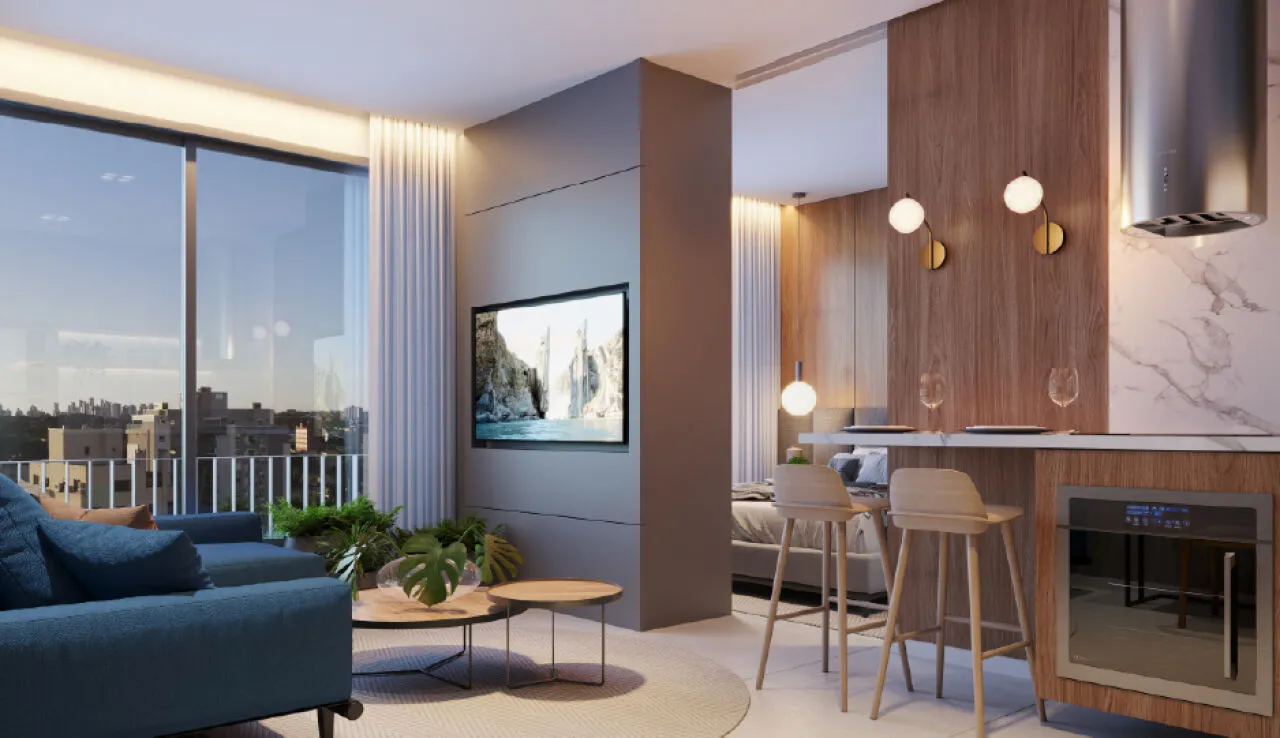 Foto do imóvel Apartamento 1 dormitório e 1 vaga - Exclusividade no Coração do Itaim Bibi,pronto para morar.